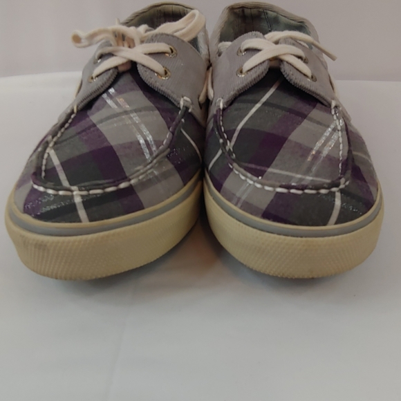 Purple Sperry Top Sider Shoes Size 10 - Picture 5 of 6